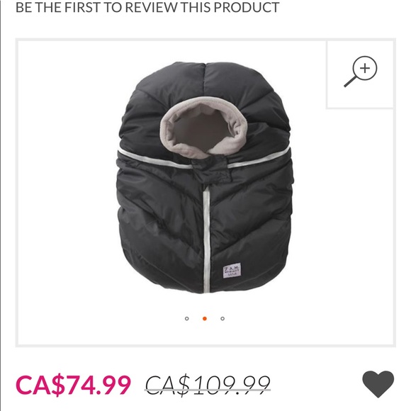 7am Enfant cocoon car seat cover - Picture 5 of 5